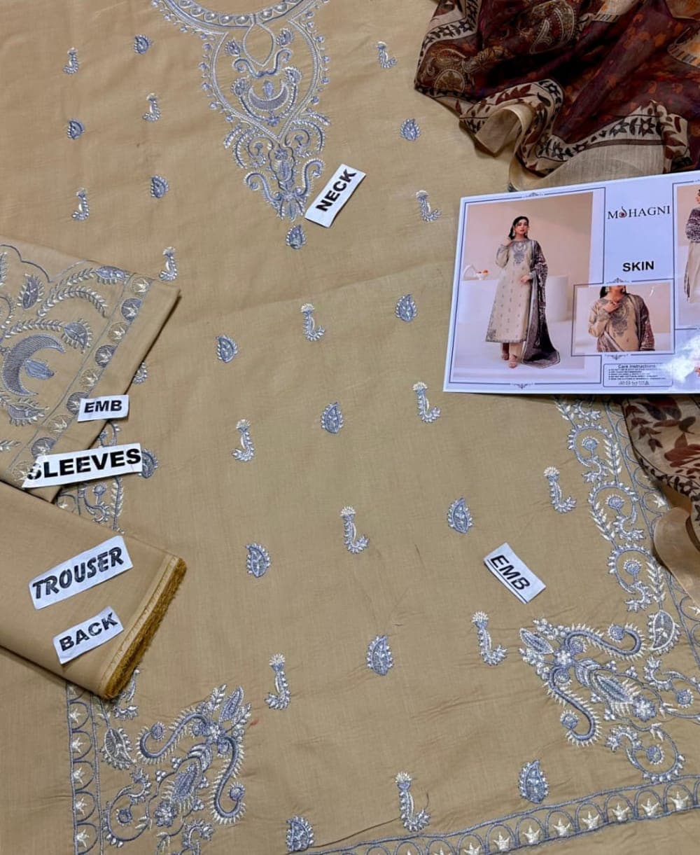 MOHAGNI (PREMIUM LAWN) 80/80 Lawn 3 Piece — image 6 of 6