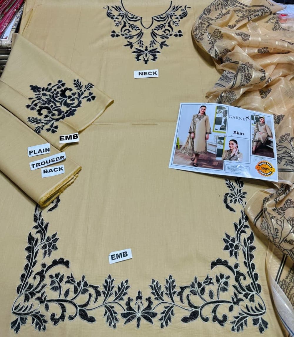 ZELLBURY (PREMIUM DHANAK) Dhanak 3 Pieces — image 4 of 4