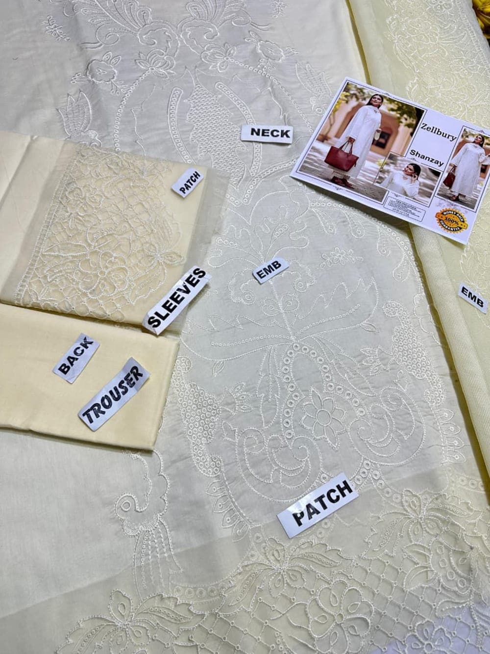 ZELLBURRY (LAWN) 80/80 Lawn 3 Pieces — image 5 of 5